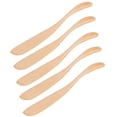 thumbnail image 4 of Rdeghly Knife Chef Knives Wooden Knife Japanese Style Jam Cheese Spreader Tableware For Home Kitchen Knives, 4 of 8
