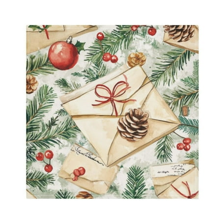 

Napkin Satin Napkin 20*20Inchx1 Kitchen Towel Dinner Plate Towel Decorative Towel Napkin Tea Towel Suitable For Kitchen Table Christmas Envelope Picture