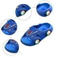 thumbnail image 3 of Mepaouo Kids Car Slides Boys Girls Toddlers Cloud Shower Shoes Cute Cartoon Beach Pool Sandals Blue, 3 of 5