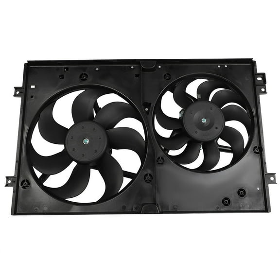 CCIYU Radiator or Condenser Cooling Fan Fit for 1995 1996 1997 1998 1999 2000 2001 2002 2003 2004 2005 2006 TT Quattro Golf Jetta