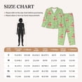thumbnail image 4 of Honeii Cute Poodle Dog print Women's Pajama Sets Long Sleeve Button Down Sleepwear Nightwear Soft Pjs Lounge Sets-Small, 4 of 7