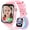 Rose Pink, variant on 4G Watch Phone GPS, Smartwatch for Boys Girls Ages 4-12 with Video Call Chat Class Mode SOS Camera Parental App Watch Gifts for (Includes SIM Card)