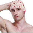thumbnail image 3 of FYBTO Casquette de Natation Patchwork Pastèque Unisexe Adulte FYBTO Polyester, 3 of 4