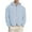 Light Blue, variant on Dxzfnsa Men's Full-Zip Hoodies Sweatshirts Mens Fashion Lightweight Solid Color Long Sleeve Hoodies Casual Loose Outwear with Pockets