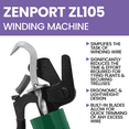 thumbnail image 4 of Zenport ZL105 Winding Machine, Green, 4 of 5