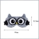 thumbnail image 5 of Antifaz para dormir de animales, máscara para dormir opaca esponjosa 3D de seda de felpa para mujeres, niños y niñas, bonita máscara para ojos para dormir, siesta de viaje ER, 5 of 5