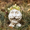 thumbnail image 4 of Cache-pot Visage pour Plantes d'Intérieur et d'Extérieur, Cache-Pot Tête en Résine avec Trou de Drainage, Mignon Cache-Pots Visage de Grand-Maman, Cache-Pots pour Succulentes, 4 of 7