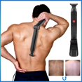 thumbnail image 2 of HLONK Rasoir pour le Dos pour Hommes, Rasoir pour le Dos Rechargeable, Double Épilateur pour le Dos, Rasoir Électrique, Manche Extensible, Rasoir Multifonction pour le Dos, Conception Pliable, 2 of 8