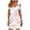Beige, variant on Women's Spring Summer Trendy Ombre Floral Cold Shoulder Shift Dress Women's Unstructured Fashion Printed Camisole Beach Dress With Off-shoulder Short-sleeved V-neck Dress