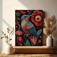thumbnail image 6 of Hummingbird Floral Canvas Print Wall Art for Living Room Bedroom Dining Room Kitchen Decor, 6 of 8