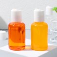 thumbnail image 5 of 12 unids 75 ml Botella Rellenable Prensa Tapa Contenedor de Almacenamiento de la Botella de Viaje para Shampoo Loción Crema (Color Al Azar), 5 of 5