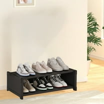 InsCrazy Shoe Rack Organizer for Kitchen Bathroom Office Living Room, Shoe Rack Simples Layer Dusts Proof Shoe Cabinet