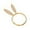 GD1, variant on Cooking Utensils Rabbit Napkin Ring Manufacturer Item for Home Kitchen Gold Metal Rabbit Napkin Holder Dining Table Easter and Spring Wedding Table Setting Cloth Napkin Organizer