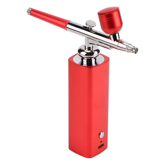 Aerógrafo pulverizador de agua facial, pulverizador de mano para humectar la piel del rostro, máquina de oxígeno facial profesional