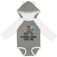 thumbnail image 3 of Inktastic Grandma Grandpa Love Me Boys Long Sleeve Baby Bodysuit, 3 of 5