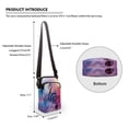 thumbnail image 6 of HELLHERO Colored Notes Shoulder Bags Polyester 2 Layers Colored Notes for Outdoor Travel Daily Use Women, 6 of 7