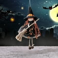 thumbnail image 5 of Hangable Witch Doll Ornament Halloween Small Witch Figurine With Skirt Hanging Decoration For Room Door Window Home Party, 5 of 7
