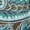 Frost Teal Paisley, variant on Jessica London Women's Plus Size Crew Neck Double Layered Tunic