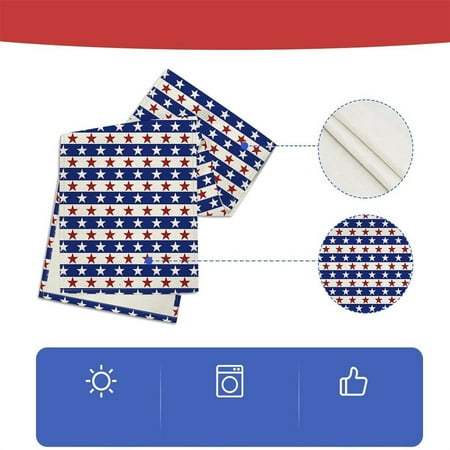 

Clearance!Ymkly Home Decor Independence Day Table Cloth Coffee Table Table Cloth Holiday Decoration Cloth 33x180cm Accessories