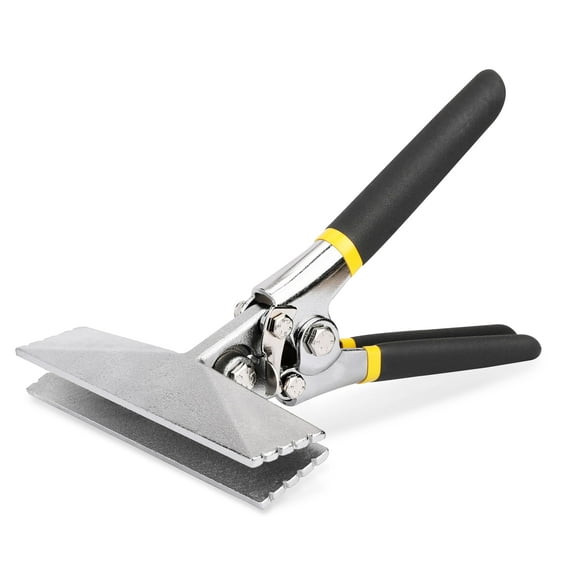 Selladora manual de chapa metálica HURRICANE de 15 cm con mordaza recta
