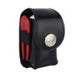 thumbnail image 3 of Clip On Leather Golf Ball Holder Pouch Bag w 2 Tees Fork Tool Aids, 3 of 8