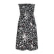 thumbnail image 5 of ICHUANYI Clearance Women's Bohemian Style Strapless Elastic Band Dress Dresses Sleeveless Floral Print Dress(Coffee, M) ICHUANYI WER2023080711953, 5 of 8