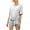 Gray, variant on Women's Summer Casual Loose Long T-shirt Solid Over-Sized Side Split Short Sleeves Round Neck Tops (Gray, M)