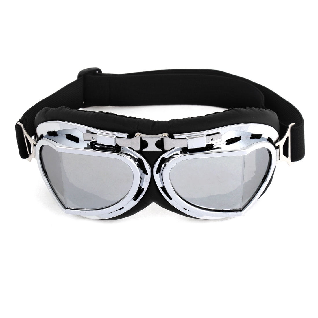 Unisex Full Frame White Lens Ski Snowboarding Goggles Eye Protective Glasses by Unique-Bargains
