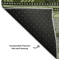 thumbnail image 5 of Addison Rugs Mayfield Premium Machine Washable Transitional Tribal Olive Rectangle Rug, 10' x 14', 5 of 7