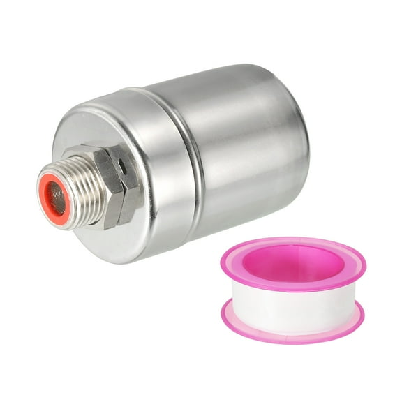 Uxcell 1/2" Auto Fill Water Tank Float Valve, 304 Stainless Steel Fully Automatic Shut Off Water Control Valve