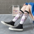 thumbnail image 5 of Hirioo Owl And Floral for Adult Stockings Breathable Sock Non-Pilling,Contrasting Color Design, 5 of 6