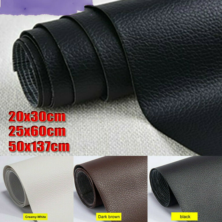 Leather Repair Tape Black Self-Adhesive Patch for Car Seats Couch Furniture  Sofa