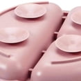 thumbnail image 3 of Children's complementary silicone plate baby complementary bowl smiley plate six-piece cutlery set, baby feeding set., 3 of 5
