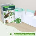 thumbnail image 2 of Cat Litter Box Liner Bags Compatible with Self-Cleaning Litter Box Robot 100 Pack, Waste Drawer Liners Heavy Duty White 9-11 Gallon, 2 of 7