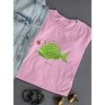 thumbnail image 3 of Lophius Cacti T-Shirt Women -Engin Selcuk Designs, Female 3X-Large, 3 of 4