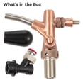 thumbnail image 4 of Barrel Beer G5/8 Tap avec Régulateur de Débit, Réglable en Acier Inoxydable Barrel Distributeur de Bière pour la Maison Restaurants Bars, 4 of 5