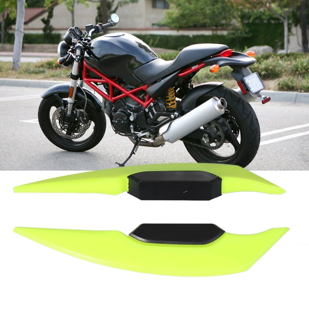 Winglet lateral de motocicleta, ABS de Aspecto Agresivo, lateral de motocleta para bicicletas eléctricas, ATV, Ajuste Universal