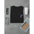thumbnail image 3 of 80S Style Retro F Letter Tee Men's -Image by Shutterstock, 3 of 4