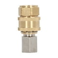 G3/8 Female Thread Plug & Socket, 5000 PSI Compatibility, Ideal for