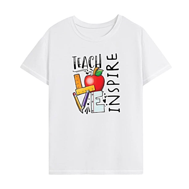Camiseta para mujer, trajes de verano, camiseta con cuello redondo para mochilero, viaje deportivo, calle