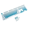 thumbnail image 4 of Juego de teclas para teclado, accesorios, resistentes, cómodas para escribir, modernas, portátiles y bonitas. Azul, 4 of 8