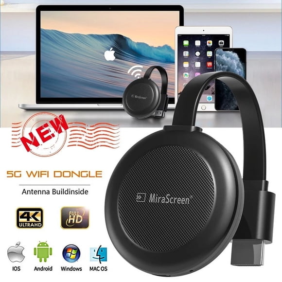 Mirascreen 1080P Wireless WiFi Display Dongle Receiver HDMI-compatible TV Stick DLNA Miracast AnyCast Airplay Chromecast HD