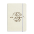 thumbnail image 1 of Beautiful Natural Flower Grass Lines Notebook Official Fabric Hard Cover Classic Journal Diary, 1 of 3