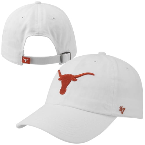 Men's '47 White Texas Longhorns Clean Up Adjustable Hat