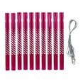 thumbnail image 1 of Juego de 10 tubos de aluminio para carillón de viento, accesorios de repuesto, tubos vacíos para manualidades de exterior y patio. Rosa, 1 of 8