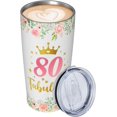 thumbnail image 2 of 80th Birthday Gifts for Women, 80 Year Old Birthday Gifts, 1944 Birthday Gifts for Women, Birthday Gifts for Women Turning 80, Best 80th Birthday Gifts, 80th Gifts Ideas Tumbler 20 oz, 2 of 6
