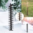 thumbnail image 1 of Vaidha 24 Inch Snow Meter Hand Made Metal Outdoor Garden Snow Meter Garden Decoration, 1 of 6