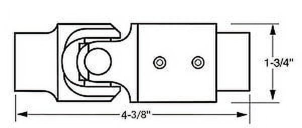 Borgeson 164952 Vibration Reducer U-Joint