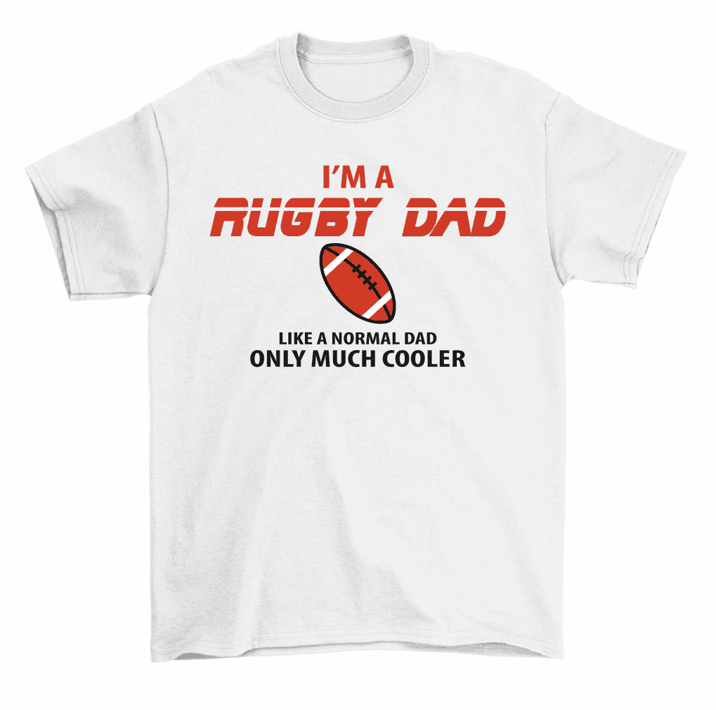rugby dad t shirt