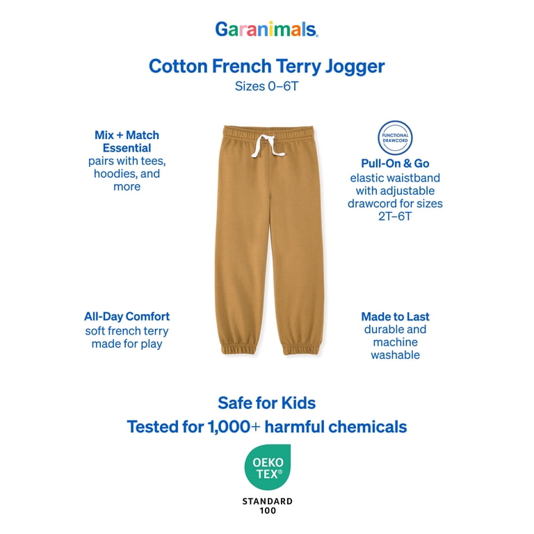 Garanimals Baby & Toddler Boys French Terry Joggers photo 8
